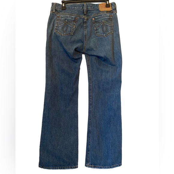 John B Stetson Classic Bootcut No. 816 Blue Jeans - Picture 4 of 12
